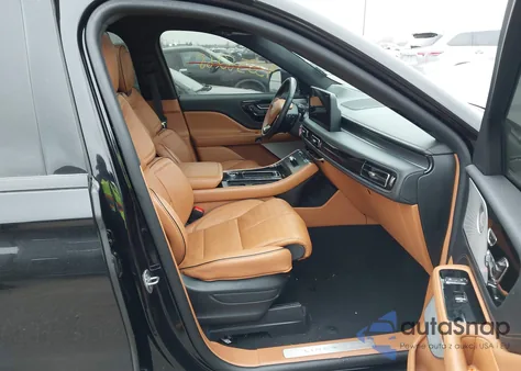 2025 Lincoln Aviator Black Label из США, поврежденный, VIN 5LM5J9XCXSGL01577